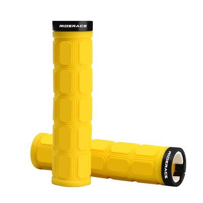 RIDERACE kalnu velosipēda stūres rokturu slēdzene uz MTB velosipēda roktura pārsega gumijas triecienizturīgi, neslīdoši, ergonomiski riteņbraukšanas rokturi