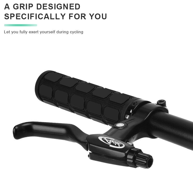 RIDERACE kalnu velosipēda stūres rokturu slēdzene uz MTB velosipēda roktura pārsega gumijas triecienizturīgi, neslīdoši, ergonomiski riteņbraukšanas rokturi