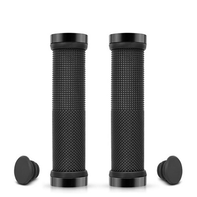 PE gumijas MTB rokturi sakausējuma aproces Divpusēja slēdzene velosipēda rokturis rokturis pret slīdēšanu riteņbraukšanai stūres piedurkne BMX velosipēda piederumi