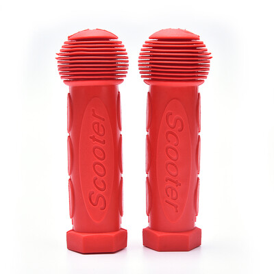 Bērns Bērni Bērni Bērni Velosipēds Velosipēds Trīsritenis Skrituļdēlis Gumijas rokturis Rokturis Stūres rokturi Pretslīdēšanas Krāsains Zils Sarkans