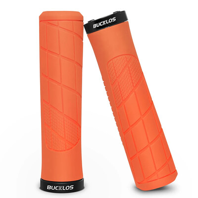 BUCKLOS Mtb rokturu slēdzene uz velosipēda rokturiem Ērts elektriskais skrejriteņa rokturis amortizējošs salokāms velosipēda rokturis Izturīgas Mtb aproces