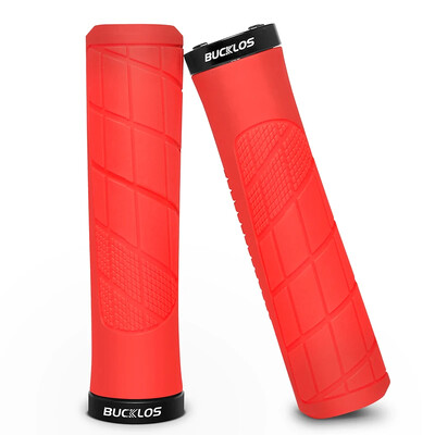 BUCKLOS Mtb rokturu slēdzene uz velosipēda rokturiem Ērts elektriskais skrejriteņa rokturis amortizējošs salokāms velosipēda rokturis Izturīgas Mtb aproces