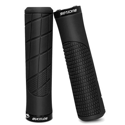 BUCKLOS Mtb rokturu slēdzene uz velosipēda rokturiem Ērts elektriskais skrejriteņa rokturis amortizējošs salokāms velosipēda rokturis Izturīgas Mtb aproces