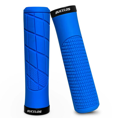 BUCKLOS Mtb rokturu slēdzene uz velosipēda rokturiem Ērts elektriskais skrejriteņa rokturis amortizējošs salokāms velosipēda rokturis Izturīgas Mtb aproces