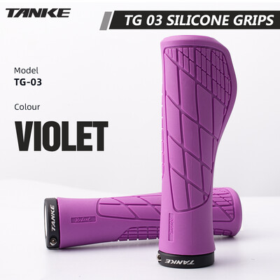 TANKE silikona stūres rokturi MTB rokturis triecienizturīgs, neslīdošs kalnu/šosejas velosipēda roktura pārsegs salokāmi līdzsvara velosipēda piederumi