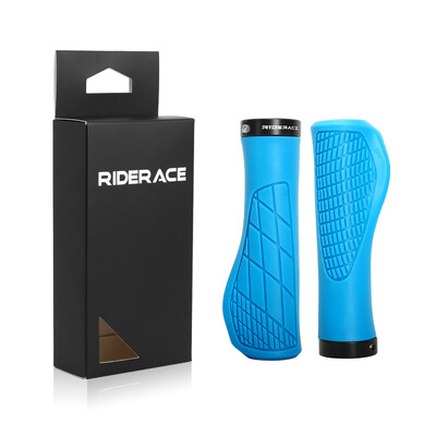 Velosipēdu rokturi mīksta gumija MTB kalnu velosipēdam Triecienizturīgs pretslīdes stūres pārsega slēdzene uz ergonomiskām riteņbraukšanas roktura daļām