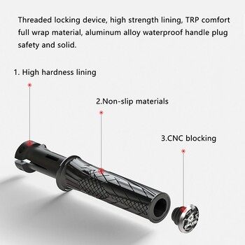 ENLEE MTB дръжки за кормило на велосипед Гумени противоплъзгащи ръкохватки за велосипеди Заключване на пътя Планински ръкохватки Крайни ръкохватки MTB маншети Аксесоари за велосипеди