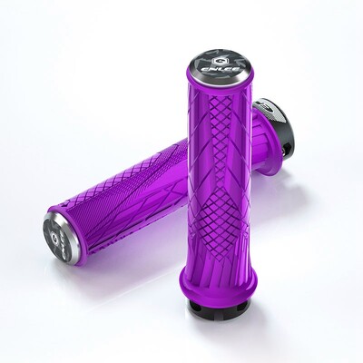 ENLEE MTB velosipēda stūres rokturi Gumijas pretslīdes velosipēda rokturi Fiksators On Road Mountain Roktura gala rokturi MTB aproces velosipēda piederumi