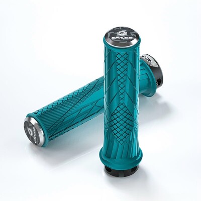 ENLEE MTB velosipēda stūres rokturi Gumijas pretslīdes velosipēda rokturi Fiksators On Road Mountain Roktura gala rokturi MTB aproces velosipēda piederumi