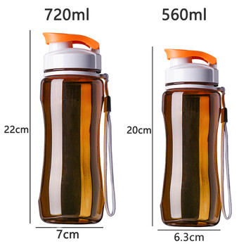 19oz & 24oz - Φορητό μπουκάλι νερού με προστασία από διαρροές για SportsTravel Space Bike Πεζοπορία Πλαστικά σκεύη ποτών