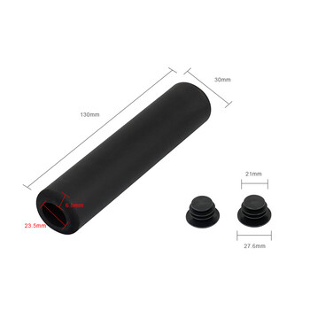 2 τμχ Λαβές τιμονιού ποδηλάτου Soft Silicone Outdoor MTB Road Bike Grips Sponge Cover Αντιολισθητική λαβή ισχυρής στήριξης Ποδηλατικό μέρος