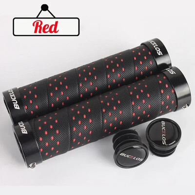 1 pāris BUCKLOS velosipēda stūres rokturi Mīkstie 22,2 mm MTB roktura bloķēšanas rokturi Ērti triecienizturīgi velosipēda lentes rokturi velosipēda daļas