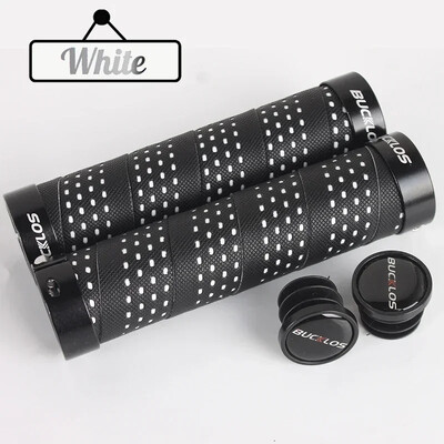 1 pāris BUCKLOS velosipēda stūres rokturi Mīkstie 22,2 mm MTB roktura bloķēšanas rokturi Ērti triecienizturīgi velosipēda lentes rokturi velosipēda daļas