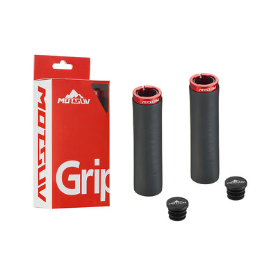 Velosipēdu rokturi Velosipēdu mtb rokturi Ultraviegli stūres rokturi Velosipēdu bloķēšanas silikona rokturi Velosipēdu preces Velosipēdu piederumi