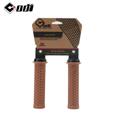 ODI silikona velosipēda stūres rokturi MTB pretslīdes velosipēda stūres pārsegs amortizators kalnu salokāms BMX riteņbraukšanas roktura aproce