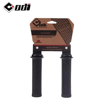 ODI silikona velosipēda stūres rokturi MTB pretslīdes velosipēda stūres pārsegs amortizators kalnu salokāms BMX riteņbraukšanas roktura aproce
