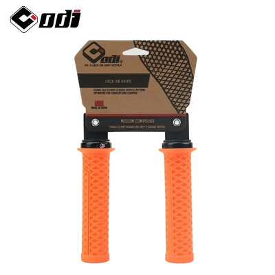 ODI silikona velosipēda stūres rokturi MTB pretslīdes velosipēda stūres pārsegs amortizators kalnu salokāms BMX riteņbraukšanas roktura aproce