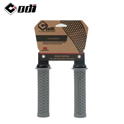 ODI silikona velosipēda stūres rokturi MTB pretslīdes velosipēda stūres pārsegs amortizators kalnu salokāms BMX riteņbraukšanas roktura aproce
