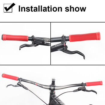 Odi Bike Grips 22mm Soft Silicone Road MTB Grips Αντιολισθητικά αδιάβροχα κάλυμμα τιμονιού ποδηλάτου Μπάρα άκρου βύσμα αδιάβροχα αξεσουάρ