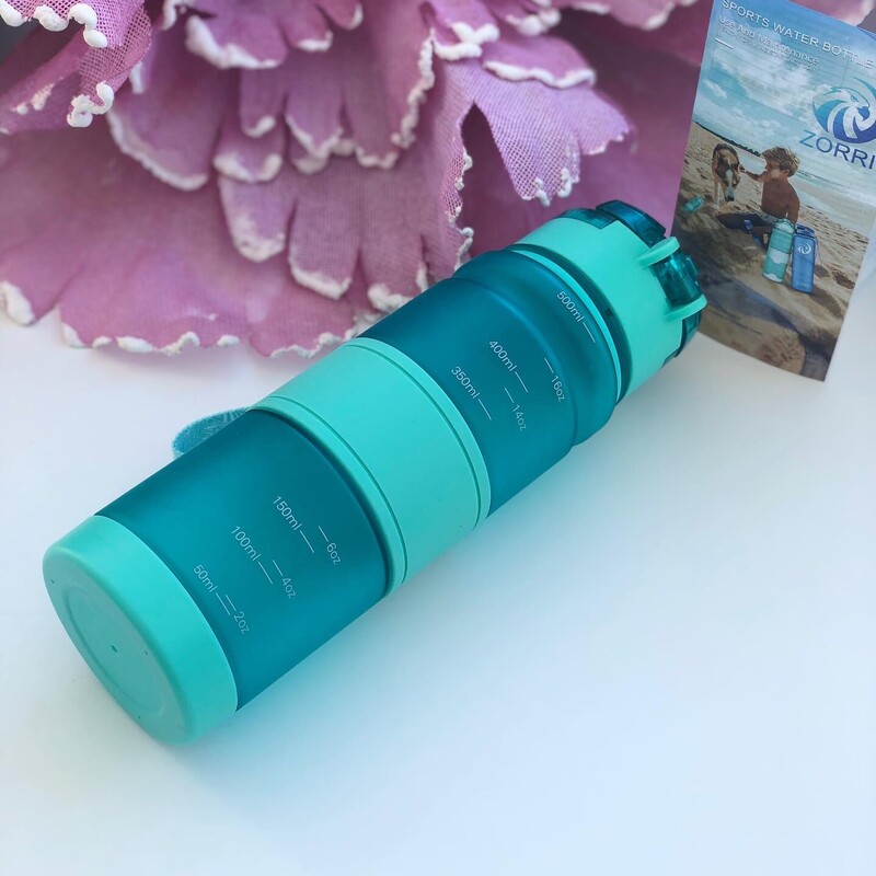 1PC 1000ml nepropusna sportska boca za vodu bez BPA s oznakom vremena Visokokvalitetna tura, planinarenje, prijenosna, moje omiljene boce za piće