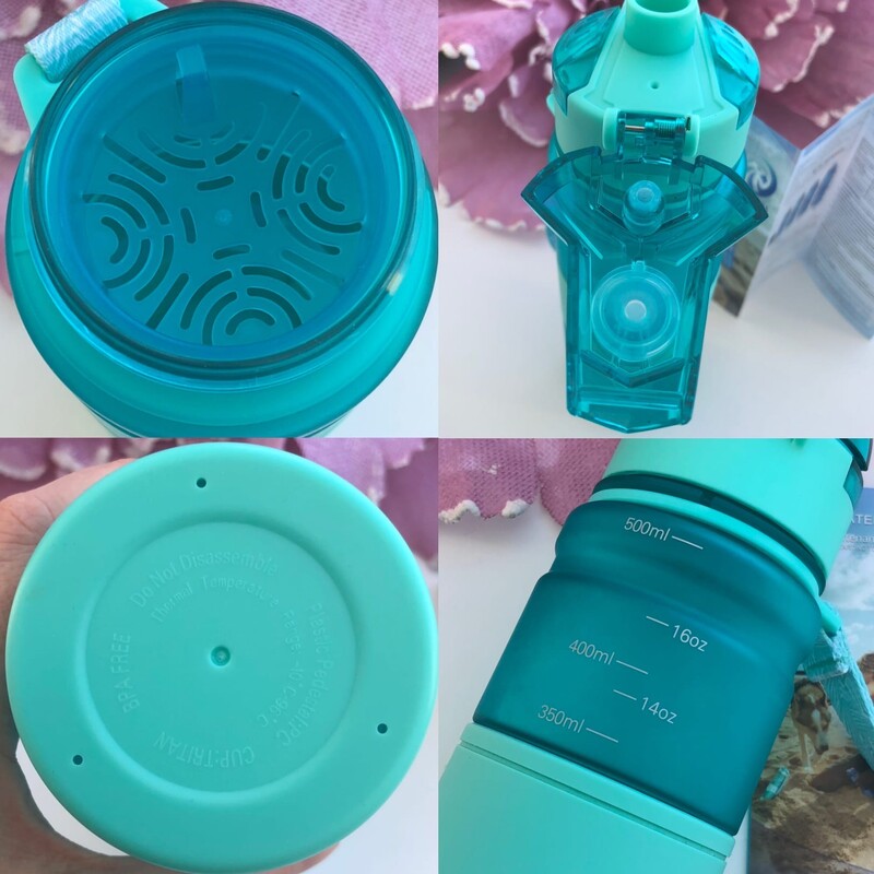 1PC 1000ml nepropusna sportska boca za vodu bez BPA s oznakom vremena Visokokvalitetna tura, planinarenje, prijenosna, moje omiljene boce za piće