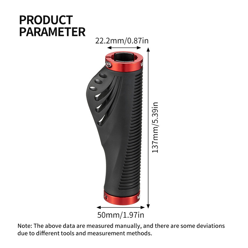 MOTSUV velosipēda rokturi Riteņbraukšanai MTB velosipēda stūre alumīnija sakausējums Double Lock Pretslīdes gumijas stūres šosejas velosipēdu piederumu daļa
