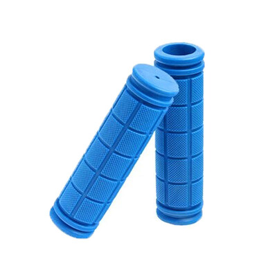 1 pair velosipēda stūres rokturi Gumijas mīksta, neslīdoša triecienizturīga kalnu salokāmā velosipēda roktura stienis pretslīdēšanas velosipēdu piederumi