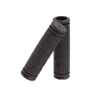 1 pair velosipēda stūres rokturi Gumijas mīksta, neslīdoša triecienizturīga kalnu salokāmā velosipēda roktura stienis pretslīdēšanas velosipēdu piederumi