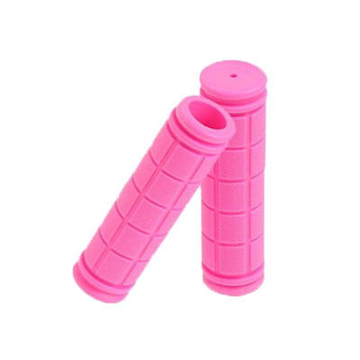 1 pair velosipēda stūres rokturi Gumijas mīksta, neslīdoša triecienizturīga kalnu salokāmā velosipēda roktura stienis pretslīdēšanas velosipēdu piederumi