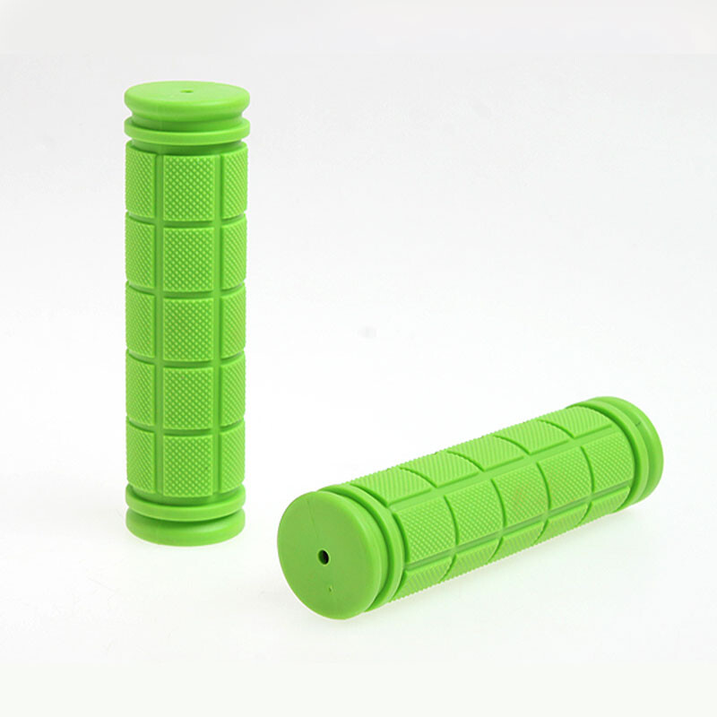 1 pair velosipēda stūres rokturi Gumijas mīksta, neslīdoša triecienizturīga kalnu salokāmā velosipēda roktura stienis pretslīdēšanas velosipēdu piederumi