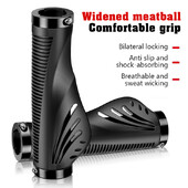 2024 Novi komplet ručki za bicikl od aluminijske legure Univerzalni set ručki od silikonske gume za brdski bicikl Dodatna oprema