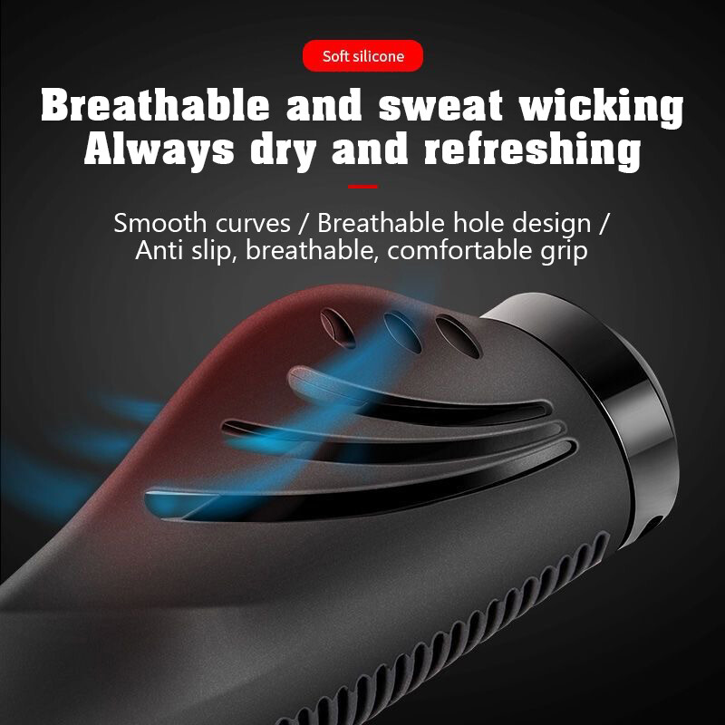 2024 Novi komplet ručki za bicikl od aluminijske legure Univerzalni set ručki od silikonske gume za brdski bicikl Dodatna oprema