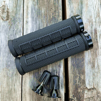 Īpaši vieglie kalnu velosipēdu rokturi riteņbraukšanas stūre silikagels, neslīdoši amortizatori, vienas slēdzenes izplešanās Mtb velosipēda rokturi