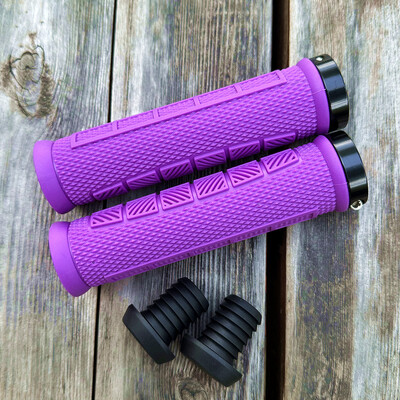 Īpaši vieglie kalnu velosipēdu rokturi riteņbraukšanas stūre silikagels, neslīdoši amortizatori, vienas slēdzenes izplešanās Mtb velosipēda rokturi