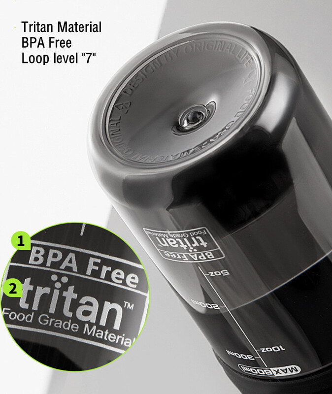 600 ml augstas kvalitātes tritāna materiāla ūdens pudele ar salmiņiem bez BPA, necaurlaidīga bērniem paredzēta dzeramā pudele studentiem āra sportam