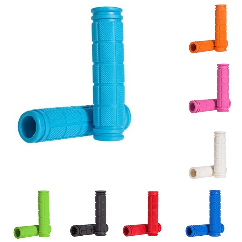 Gumijas rokturis velosipēdam mīksts stūres stienis bērniem rokturi Bērnu slidošana skeitborda ratiņi trīsriteņa velosipēda rokturi jaucējkrāna roktura stieņa rokturis