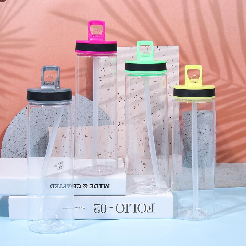 Boca za vodu na otvorenom sa slamčicom Sportske boce otporne na curenje Ekološka škola za djecu s poklopcem Planinarenje Kampiranje Plastika Bez BPA