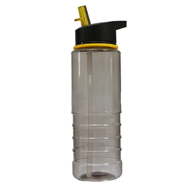 750ML vanjska boca za vodu Flip Tritan slamka za piće Boca za vodu Biciklistička boca za piće s poklopcem Planinarenje Kampiranje Plastična čaša za vodu