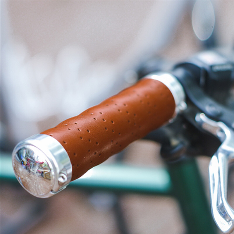 Retro ručke za bicikle Prozračne gradske ležerne ručke za upravljače od mikrovlakana za sklopivi bicikl u 4 boje Ručni rad