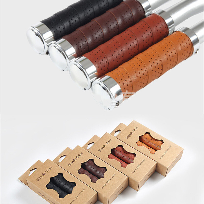 Retro ručke za bicikle Prozračne gradske ležerne ručke za upravljače od mikrovlakana za sklopivi bicikl u 4 boje Ručni rad