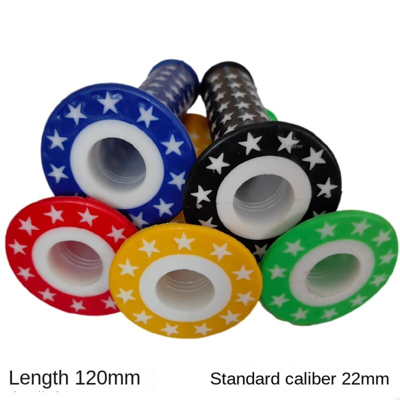 1 pāris gumijas velosipēda stūres rokturi Velosipēda piederumi 5 krāsu pretslīdes velosipēda daļas Velosipēda pārsega aizsardzība