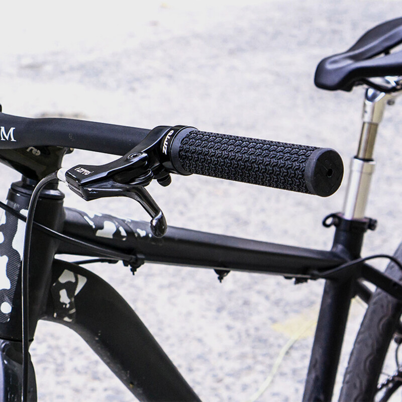 ZTTO MTB kalnu velosipēda rokturi, pretslīdes, izturīgas triecienizturīgas gumijas fiksētā zobrata velosipēda stūres rokturis šosejas riteņbraukšanas daļas