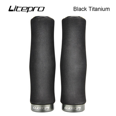 JKLitepro Litepro MTB kalnu velosipēda sūklis bloķēšanas stūres rokturi Ultralight 98g rokturi 22,2 mm stūre Brompton BMX velosipēdam