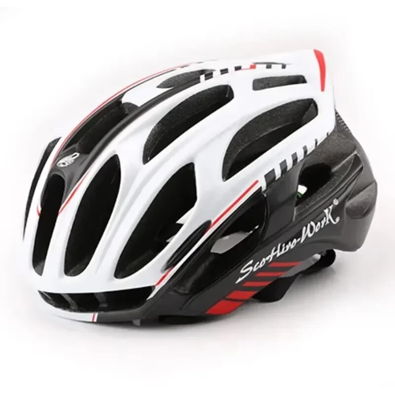 Aizmugure ar LED ķiveri Aero velosipēdistu ķivere īpaši viegla velosipēdistu ķivere Integrēta elpojoša ērta drošības riteņbraukšanas ķivere