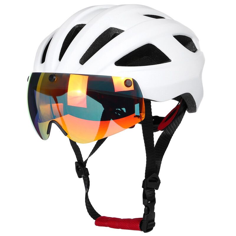 Nova ultralaka biciklistička kaciga s odvojivim magnetskim naočalama odgovara 54-62 cm laganim prozračnim biciklističkim kacigama