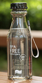 Kristāla ūdens pudele, caurspīdīga, matēta, necaurlaidīga plastmasas tējkanna 550 ml pārnēsājama ūdens pudele ceļojumu jogas skriešanas kempingam