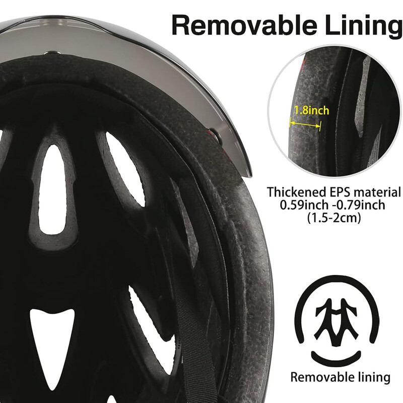 PEMILA īpaši vieglā riteņbraukšanas drošības ķivere āra motociklu velosipēdistu ķiverei ar noņemamu lēcu vizieris Mountain Road MTB velosipēda ķivere