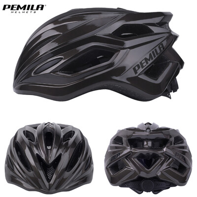 PEMILA Jauna īpaši viegla riteņbraukšanas ķivere Riteņbraukšanas drošības vāciņš Velosipēdu ķivere sievietēm Vīriešu sacīkšu velosipēdistu aprīkojums MTB velosipēdistu ķivere 180g