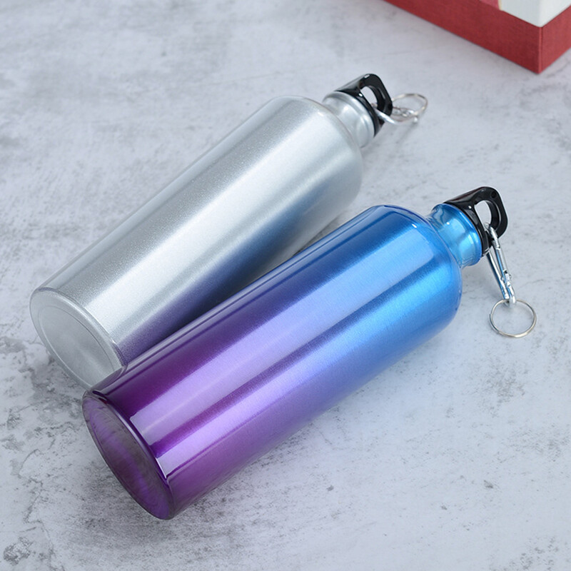 750 ml alumīnija āra velosipēda sporta ūdens pudele dzeramā tējkanna dzeramā krūze necaurlaidīga ūdens krūze ceļojumiem, skriešanas kempingiem
