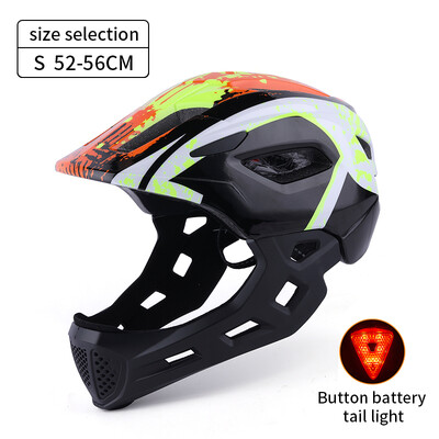 Eastinear Kids velosipēdistu ķivere, pilnībā regulējama bērnu velosipēdistu ķivere ar LED gaismas velosipēdistu ķiveri zēniem un meitenēm no 3 līdz 8 gadiem